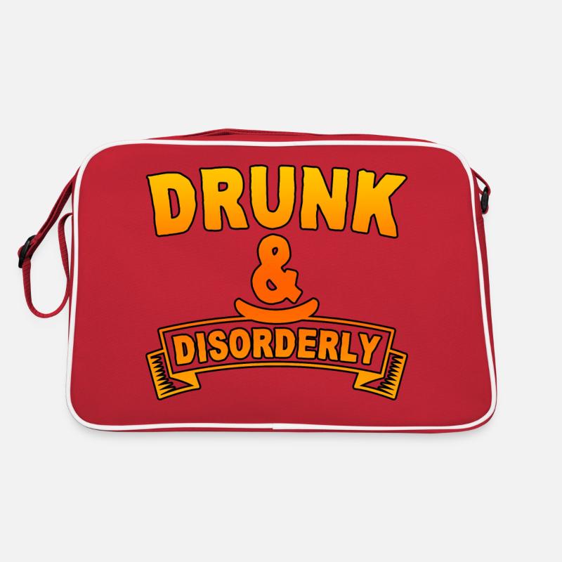 Drunk And Disorderly 4 Retro Tasche