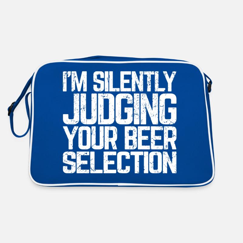 Silently Judging Beer Selection St. Patrick's Day Retro Bag