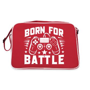 Born for Battle - Retro Bag - red/white - Back