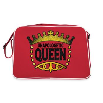 Unapologetic Queen - Retro Bag - red/white - Back