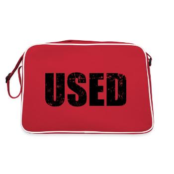 USED - Retro Bag - red/white - Back