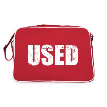 USED - Retro Bag - red/white - Back
