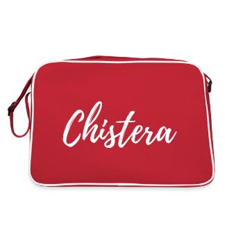 CHISTERA - JEU DE PELOTE BASQUE - Sac Retro - rouge/blanc - Dos