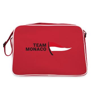 L’équipe de Monaco - Sac Retro - rouge/blanc - Dos