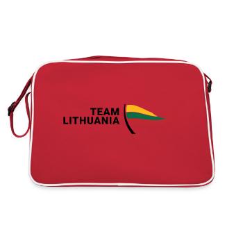Team Lithuania - Retro Bag - red/white - Back