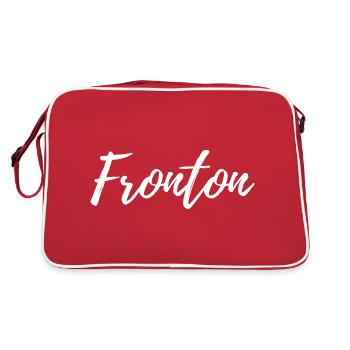 FRONTON - JEU DE PELOTE BASQUE - Sac Retro - rouge/blanc - Dos