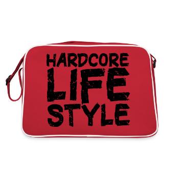HC Lifestyle - Retro Bag - red/white - Back