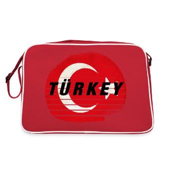 Türkey, Turquie - Sac Retro - rouge/blanc - Dos