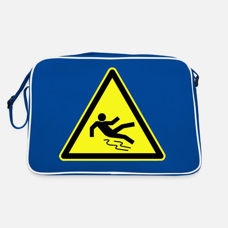 Smooth Warning, Slippery Warning Retro Bag