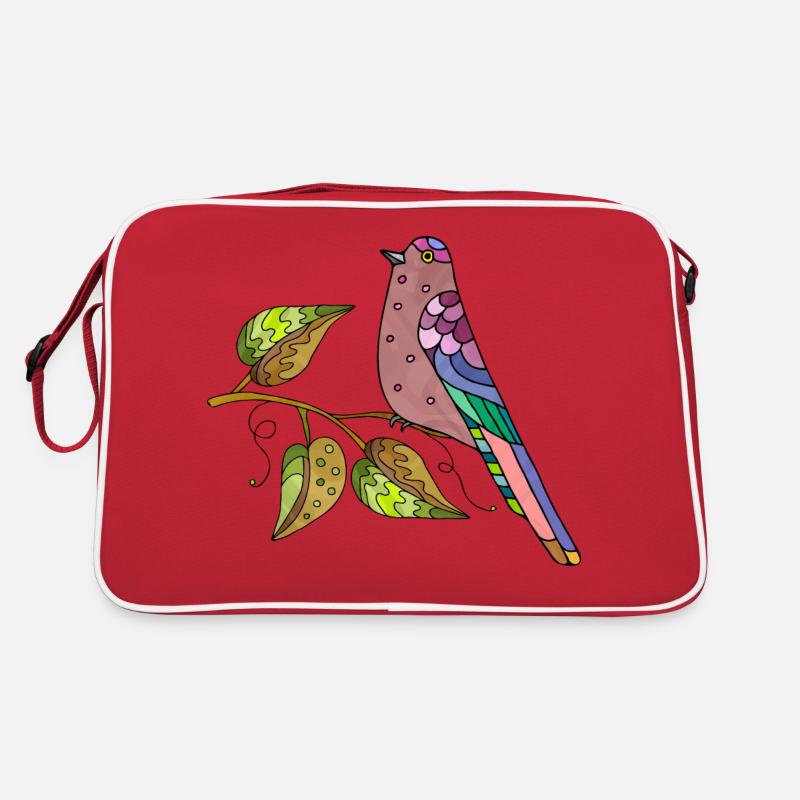 Oiseau Sac Retro