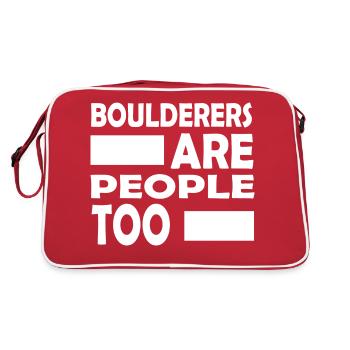 climbing - Retro Bag - red/white - Back