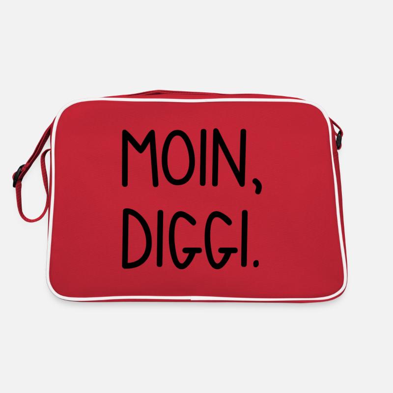 Moin, Diggi. Retro Tasche