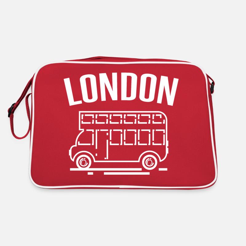 London Bus Retro Tasche