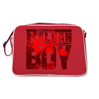 Balkans Croatie Bosnie Serbie juge exyu boy boys - Sac Retro - rouge/blanc - Dos