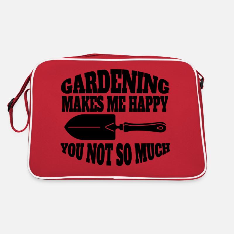 Gärtner Garten Geschenk Hobbygärtner Obstgarten Retro Tasche