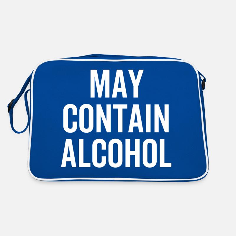 May Contain Alcohol Retro Bag