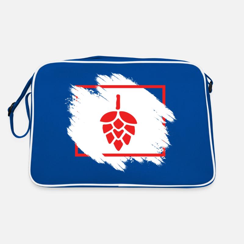 Beer Wine Whiskey Schnapps Alcohol Retro Bag
