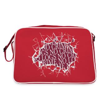 Hacking Computer Gift Idea Hack The Box - Retro Bag - red/white - Back