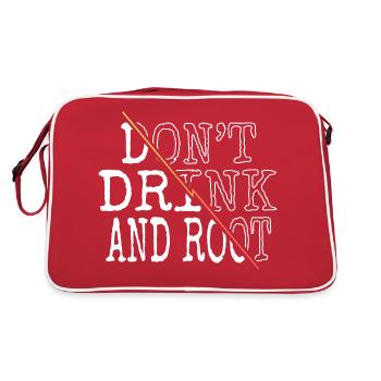 funny carpenter the carpenters arborists lumber - Retro Bag - red/white - Back