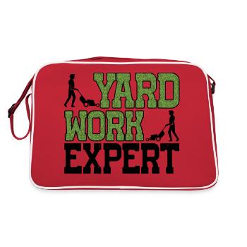 Yard Work Expert 22 - Retro Bag - red/white - Back