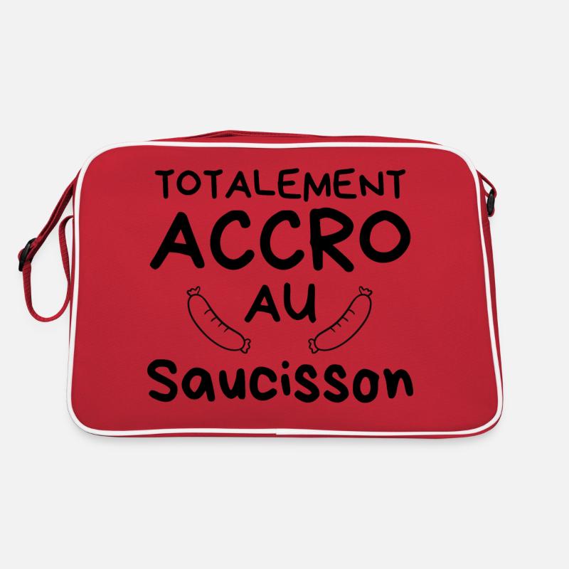 Totalement accro au saucisson Sac Retro
