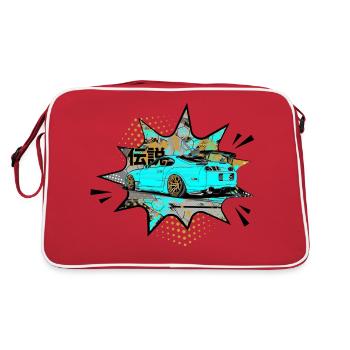 Bulle arrière Supra - Sac Retro - rouge/blanc - Dos