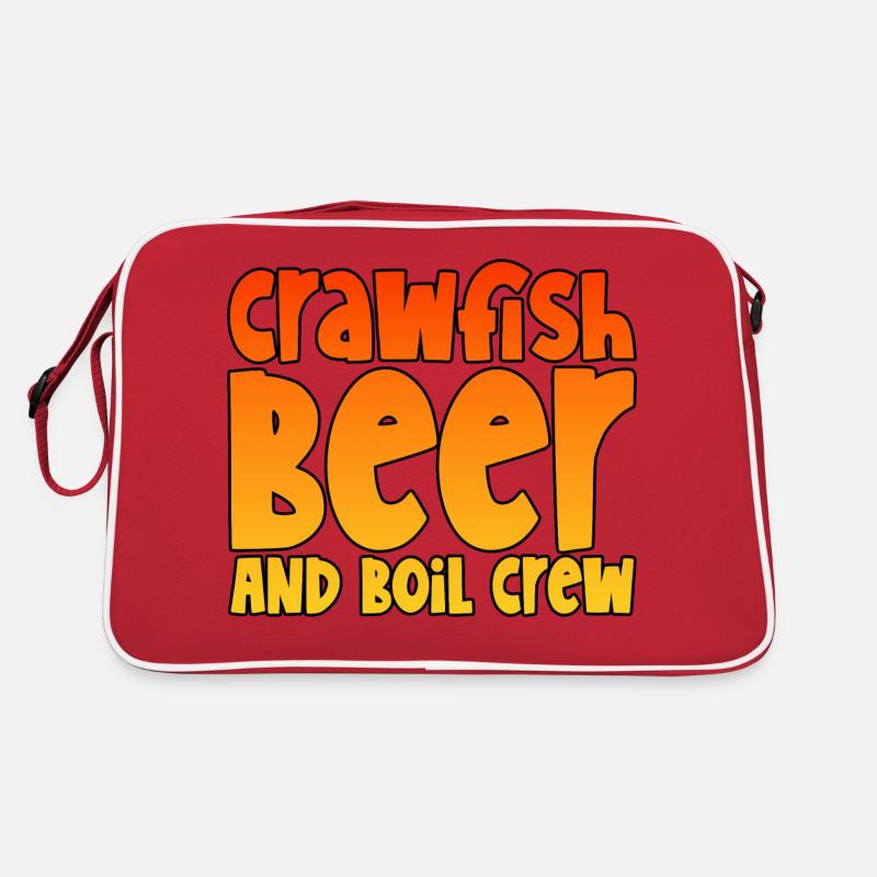 Crawfish Beer And Boil Crew Retro Bag