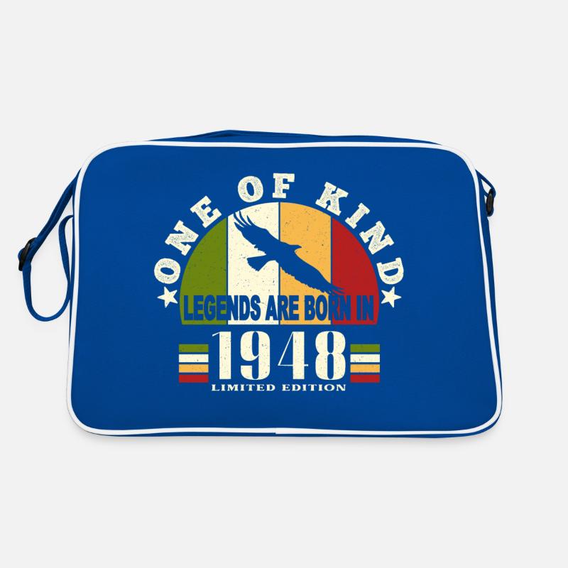 Legend Born 1948 anniversaire 76 ans Sac Retro