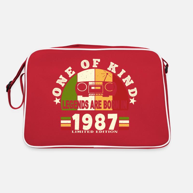 1987 Naissance de légende 1987 né en 1987 annivers Sac Retro