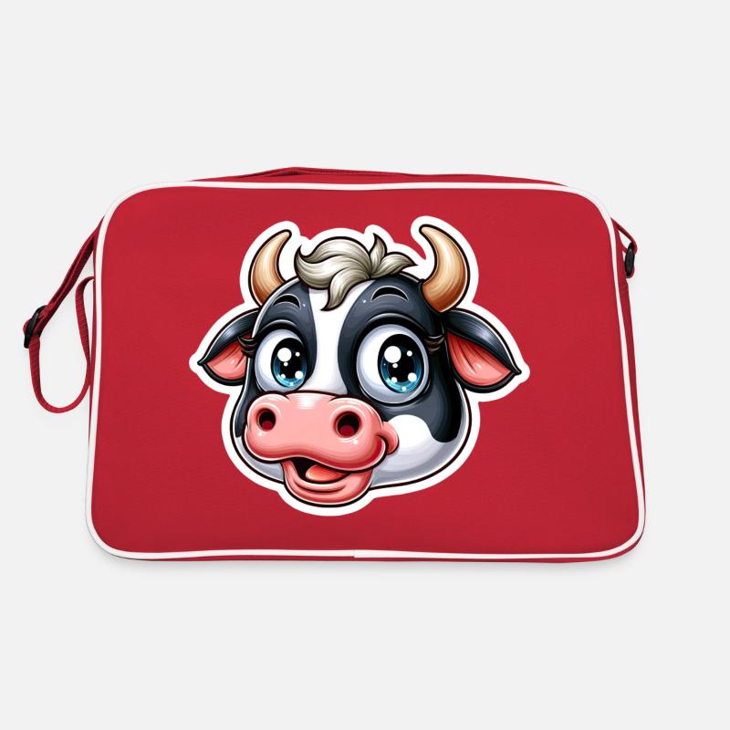 Kuh Retro Tasche