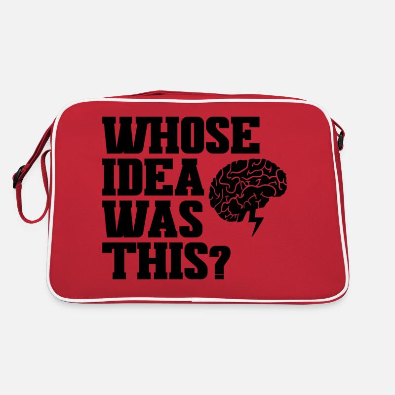 Whose Idea Was This 3 Retro Tasche