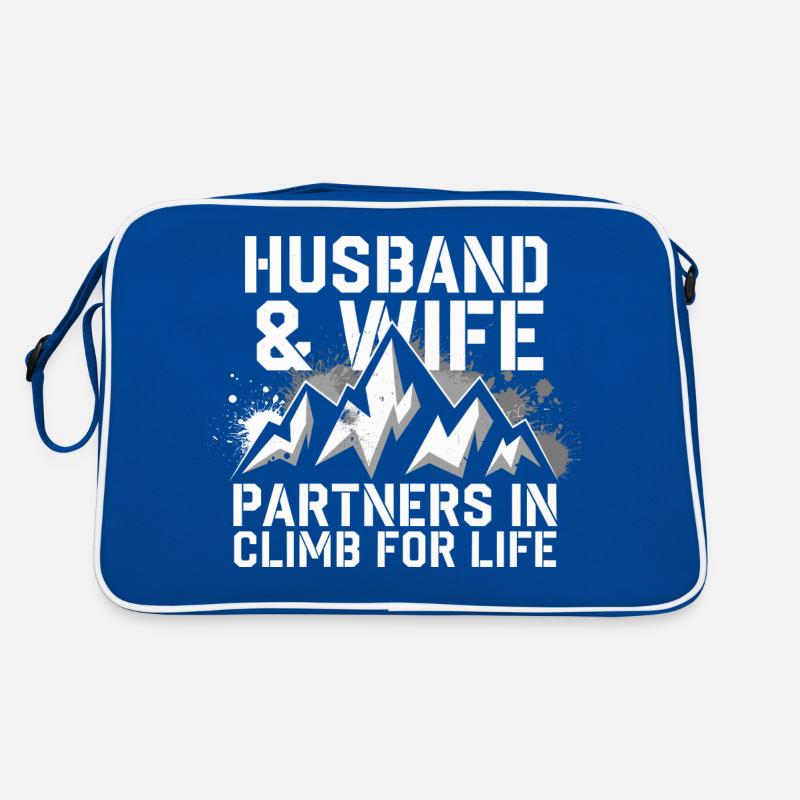 Fun Climbing Partnership for Couples Retro Bag