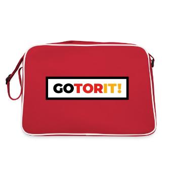 Equipes sportives allemandes - Boîte Go Tor It ! - Sac Retro - rouge/blanc - Dos