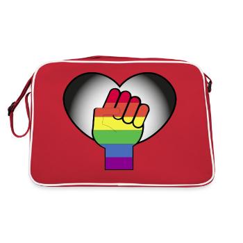 Pride Month - Retro Bag - red/white - Back