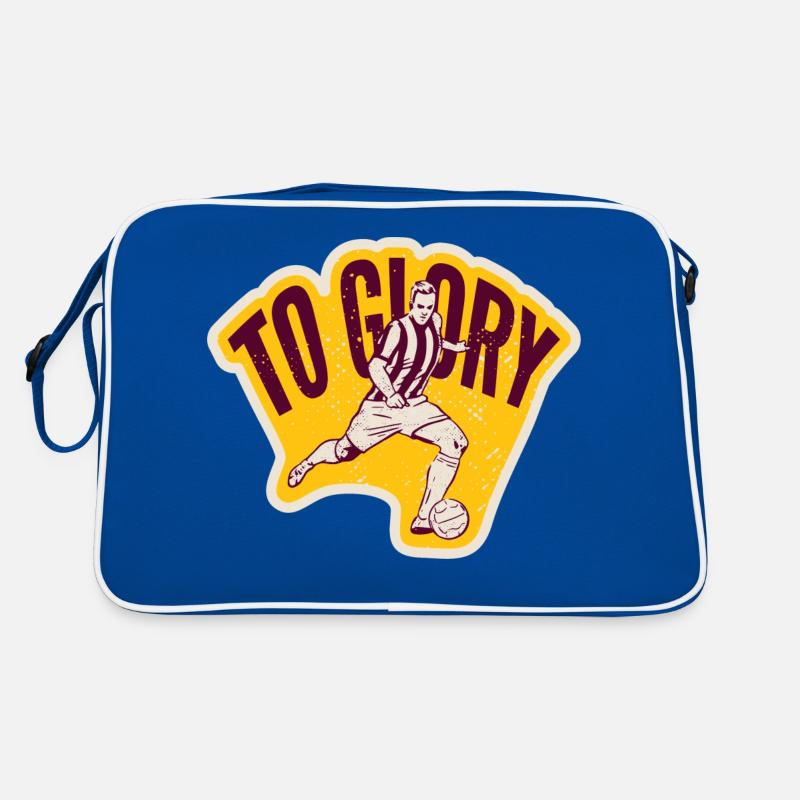 Fußball Spruch Retro Tasche