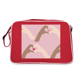 Ensemble - Sac Retro - rouge/blanc - Dos