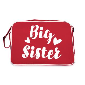 big sister - Sac Retro - rouge/blanc - Dos
