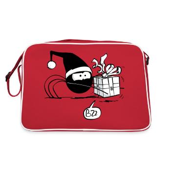 Beth l'araignée - Le cadeau de Noël - Sac Retro - rouge/blanc - Dos