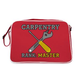 Carpentry Rank Master 2 - Retro Bag - red/white - Back