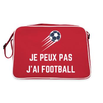 Football - Fußball - Fútbol - Calcio - Foot - Cool - Retro Bag - red/white - Back