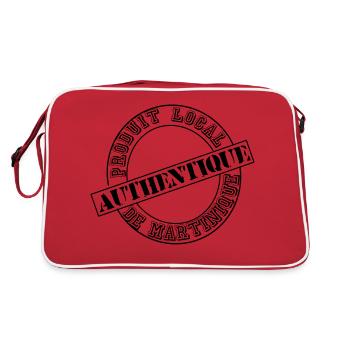 produit MARTINIQUE - Sac Retro - rouge/blanc - Dos