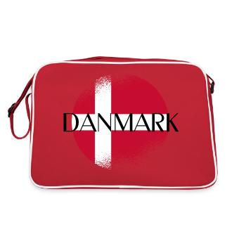 Danmark - Retro Tasche - Rot/Weiß - Hinten