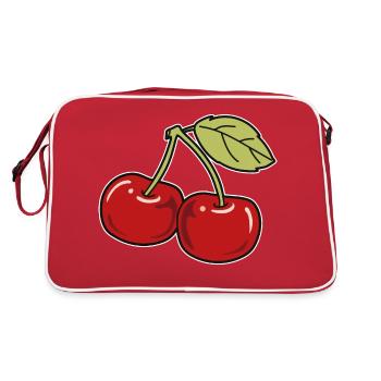Cherry - Retro Bag - red/white - Back