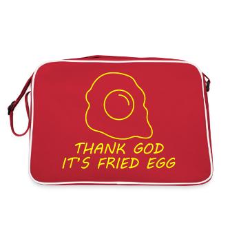 Fun Fun Funny - Retro Bag - red/white - Back
