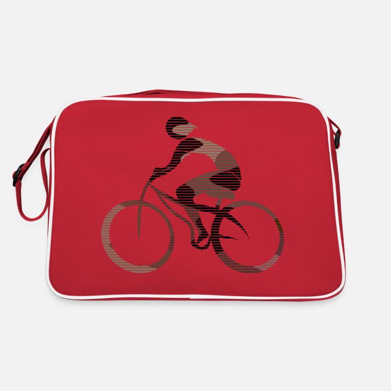 Radfahrer Retro Tasche