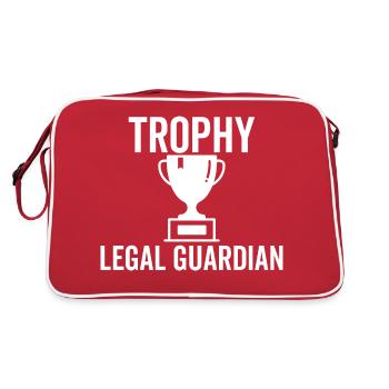 Trophy Legal Guardian - Retro Bag - red/white - Back