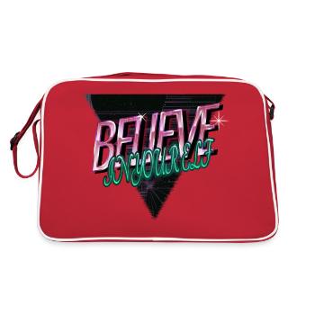 Vacances de Noël Dino Dinosaures Bubaprints - Sac Retro - rouge/blanc - Dos