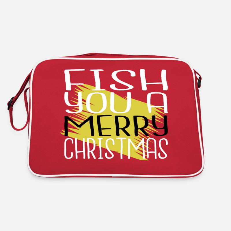 Animation Rod Animaux Pêche Bateau Idée cadeau Sac Retro