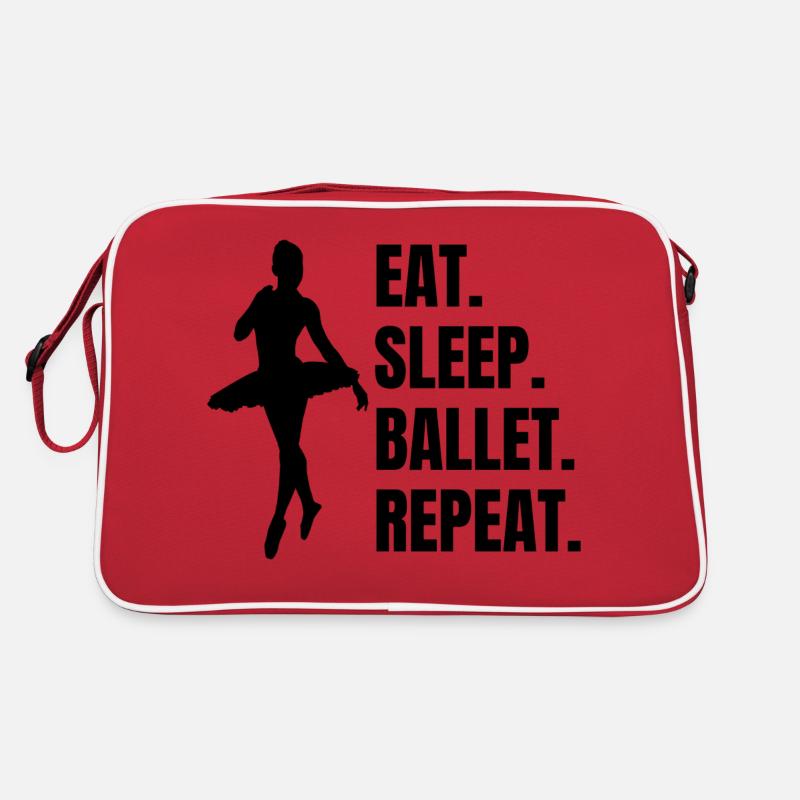 Ballet Gift Dance Dancer Ballerina Dance Class Retro Bag