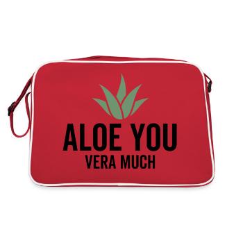 Aloe You Vera Much - Sac Retro - rouge/blanc - Dos